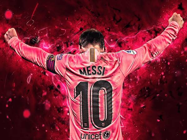 Lionel Messi trong màu áo số 10