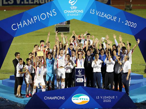 Viettel vô địch V-League bao nhiêu lần?