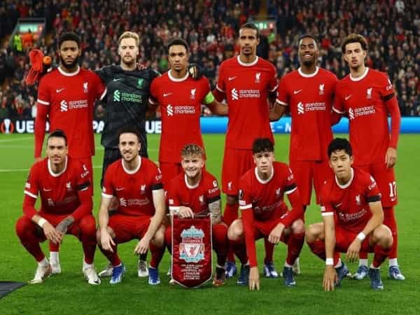 Đội hình Liverpool 2024: Sức mạnh ngôi sao chủ lực