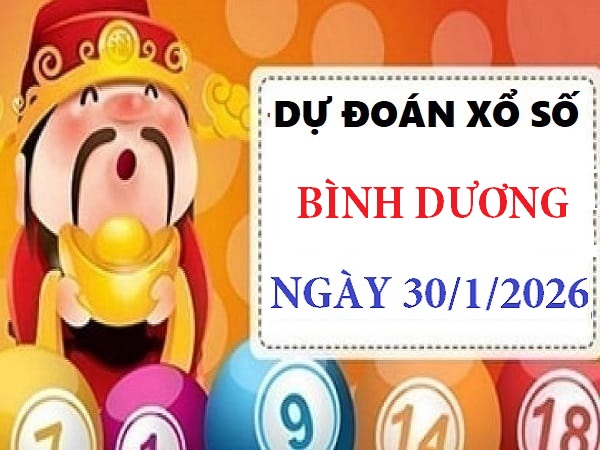 Dự đoán XSBD ngày 30/1/2026- chốt số siêu vip