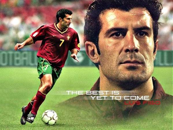 Luís Figo - cầu thủ chạy cánh hay nhất